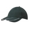 Cap - mod. 4018:Bottle green, Cotton, White